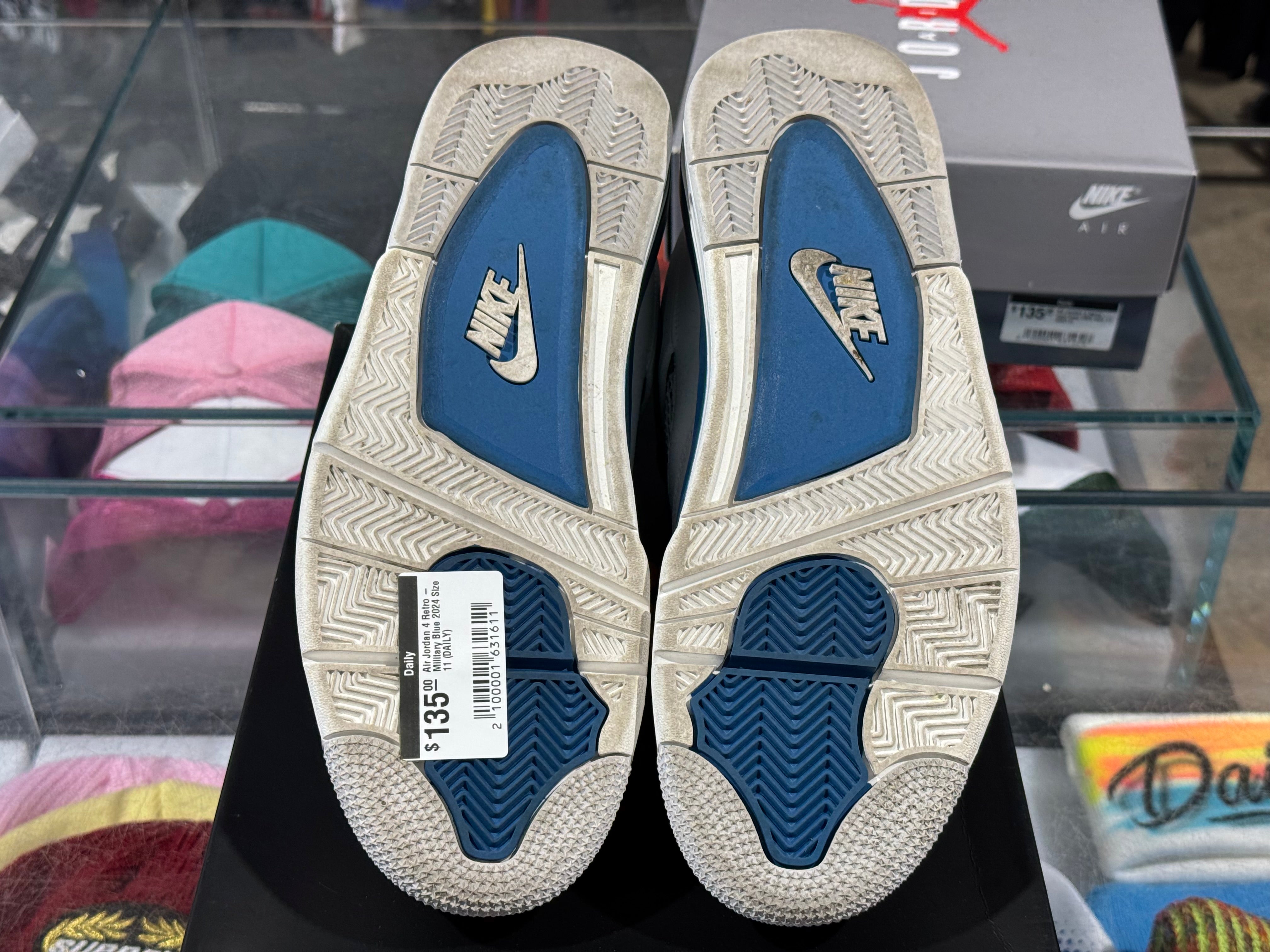 Air Jordan 4 Retro - Military Blue 2024 Size 11