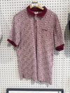 USED Supreme Nike Jacquard Polo - Burgundy Size Medium