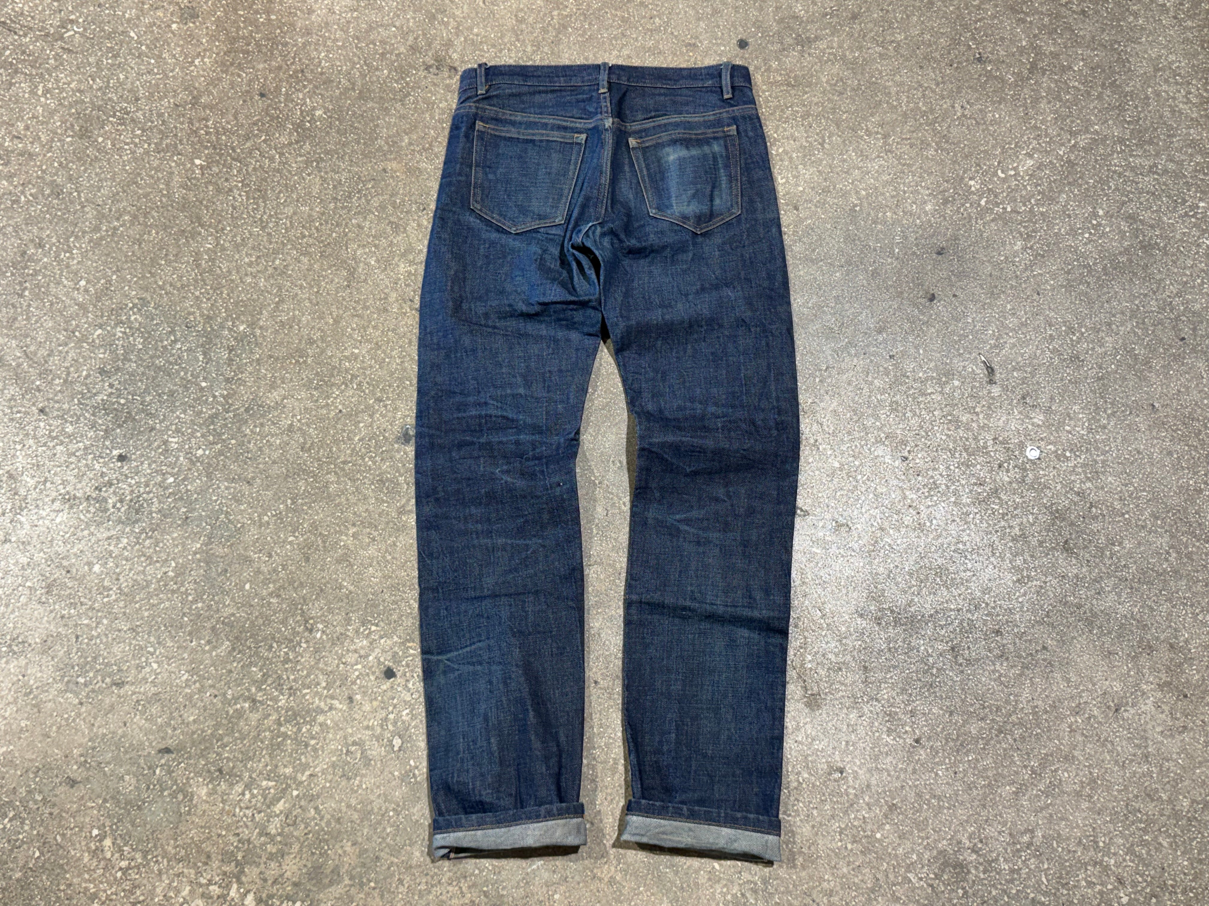 USED APC Selvedge Denim - Blue Size 32x34
