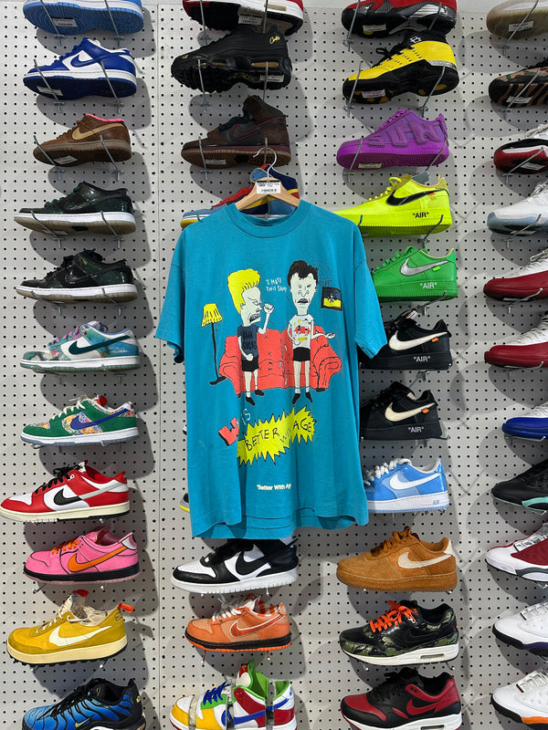 NEW Better With Age Beavis Tee - Blue Size XL