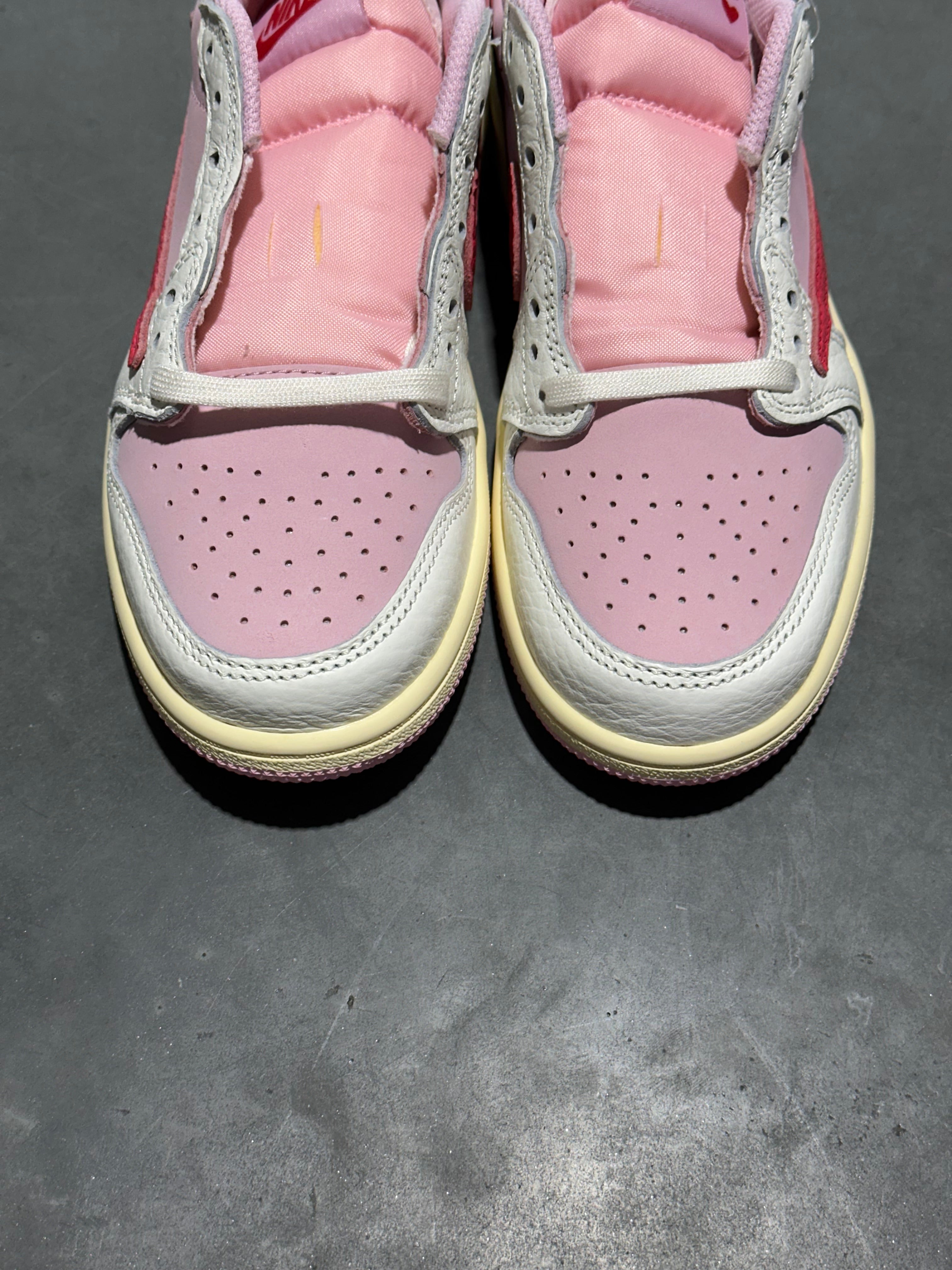 Air Jordan 1 Low OG SP PS - Travis Scott/Tropical Pink Size 3Y