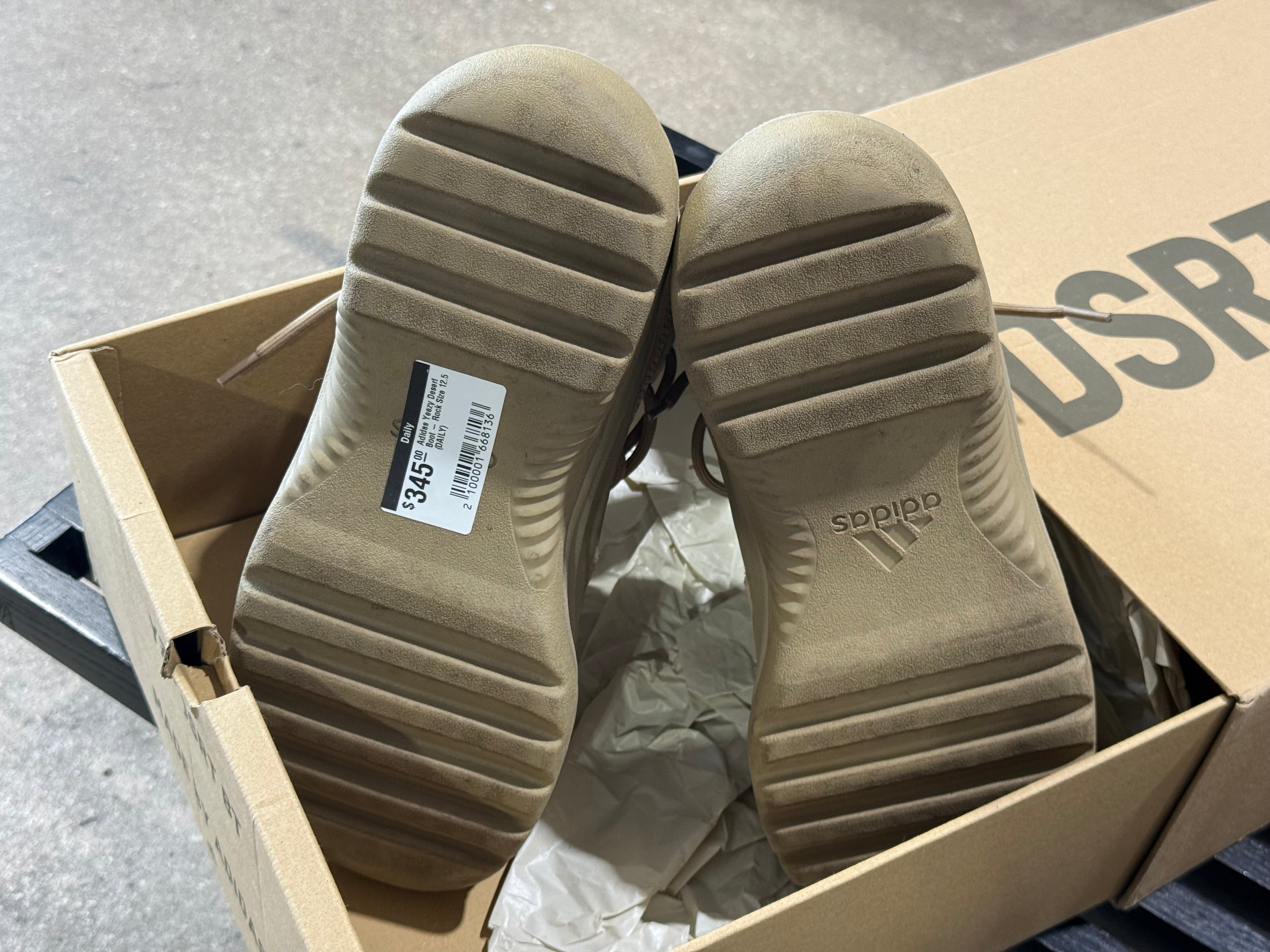 Adidas Yeezy Desert Boot - Rock Size 12.5