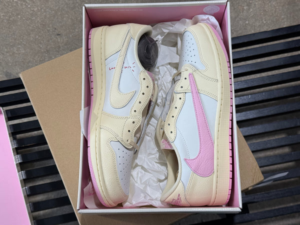 Air Jordan 1 Low OG SP - Travis Scott/Shy Pink Size 11.5