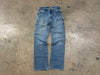 USED Distressed Carhartt Denim - Blue Size 30x34