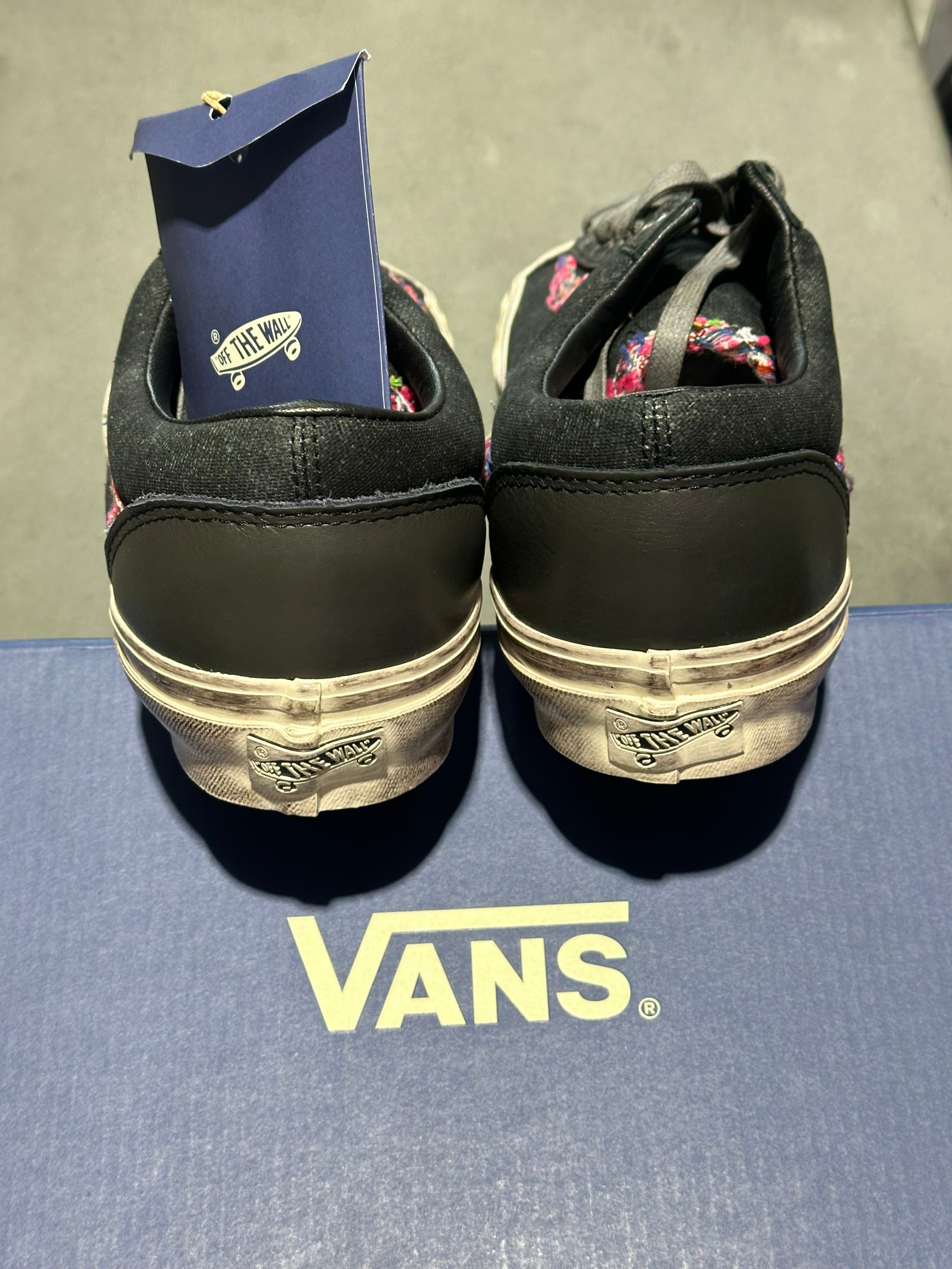 Vans Old Skool 36 LX Souvenir - Faded Black Size 10