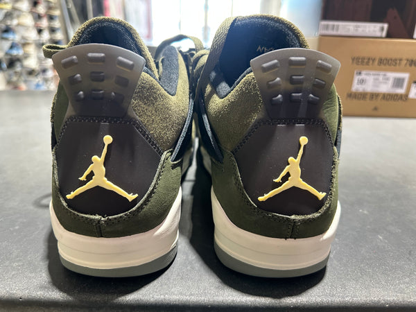 Air Jordan 4 Retro SE Craft - Medium Olive Size 10