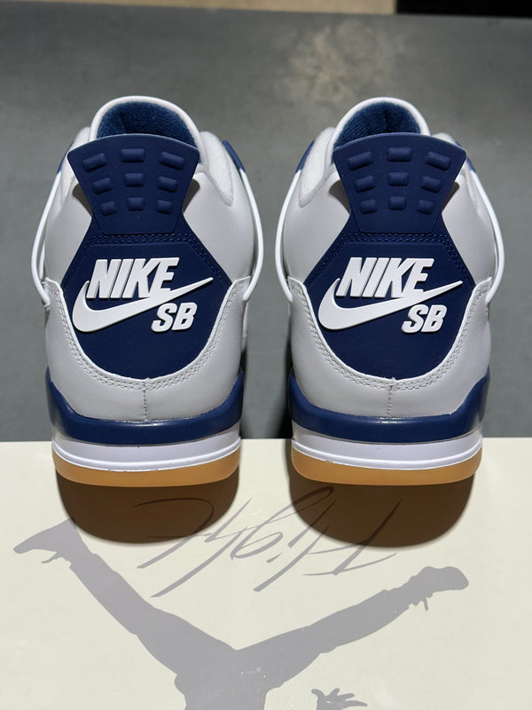 Air Jordan 4 Retro SP x Nike SB - Navy Size 9 (CON)