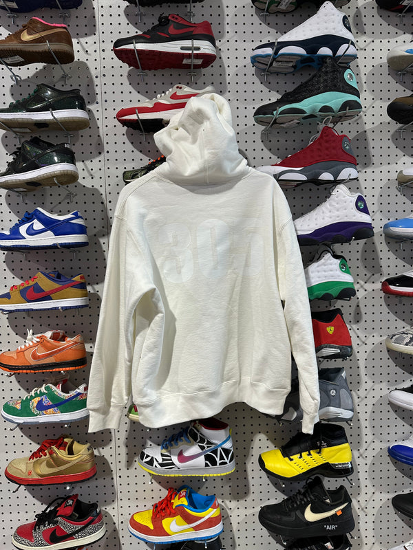 NEW Supreme Miami Box Logo Sweatshirt - White Size Medium