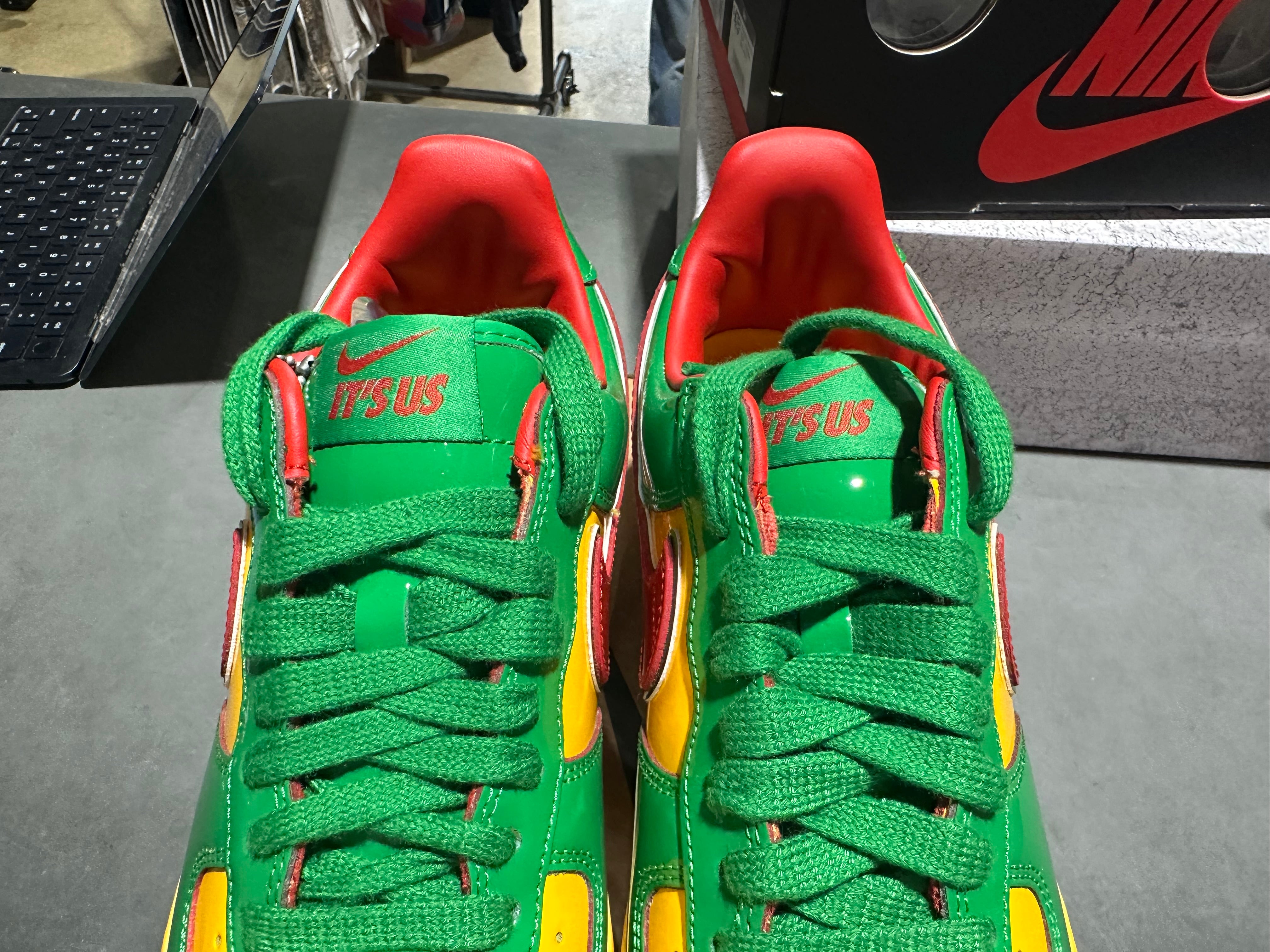 Nike Air Force 1 Low - Lil Yachty Concrete Boys/Lucky Green Size 8.5