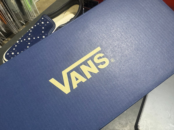 Vans LX Classic Slip-On 98 Pearlized Pack - Indigo Size 10.5