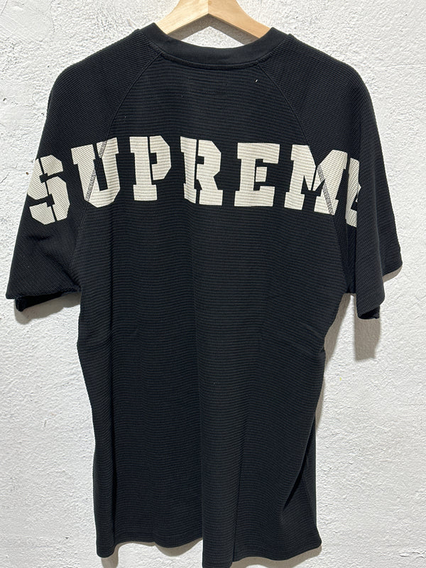 NEW Supreme Stencil Thermal S/S Top - Black Size Large