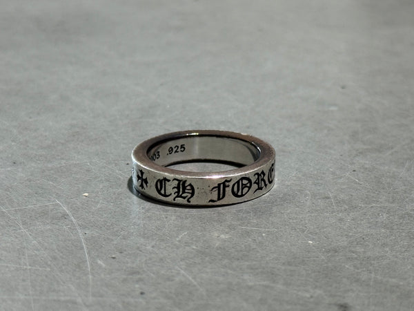 USED Chrome Hearts CH Forever Spacer Ring Size 12