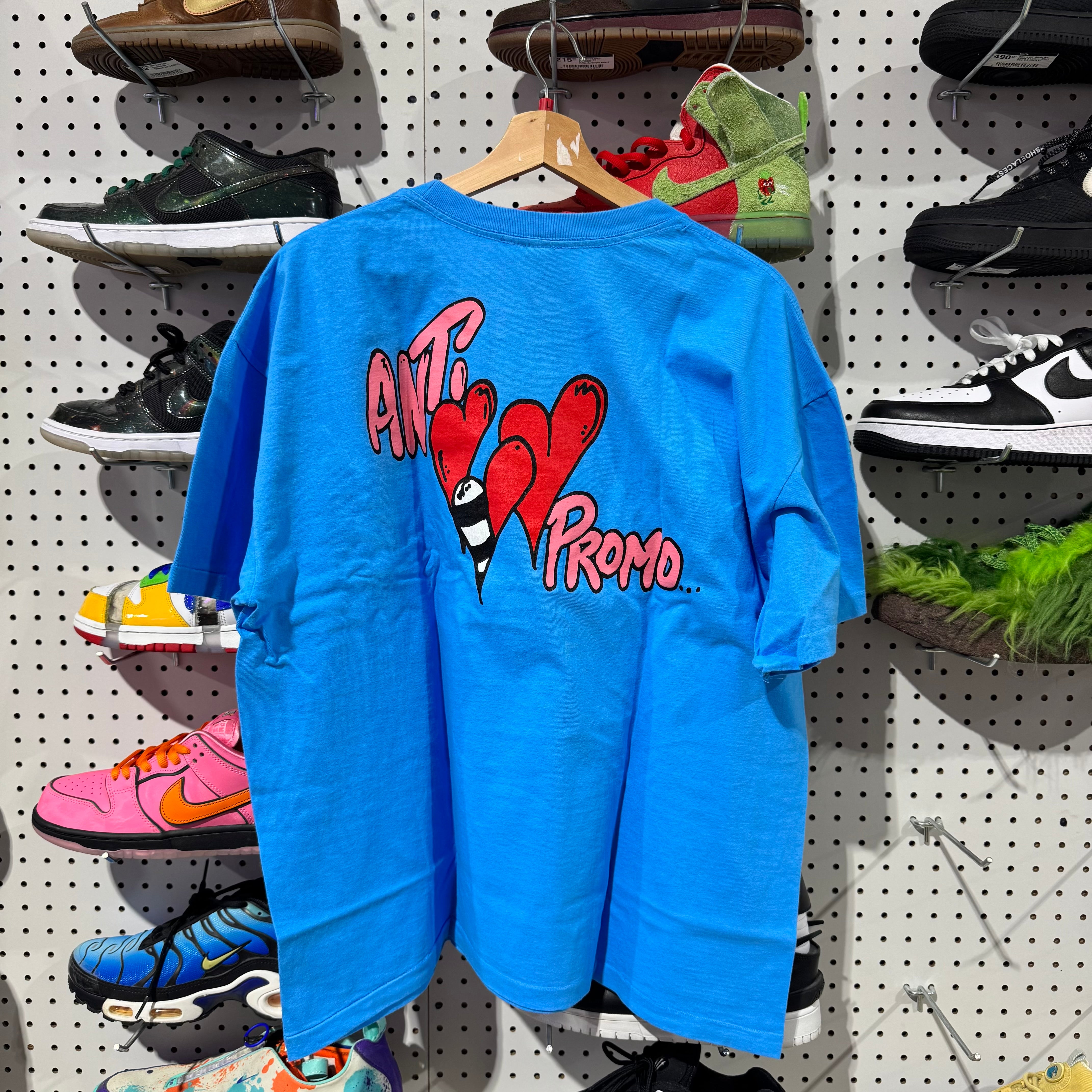 NEW Matty Boy Anti Promo Tee - Blue Size Large