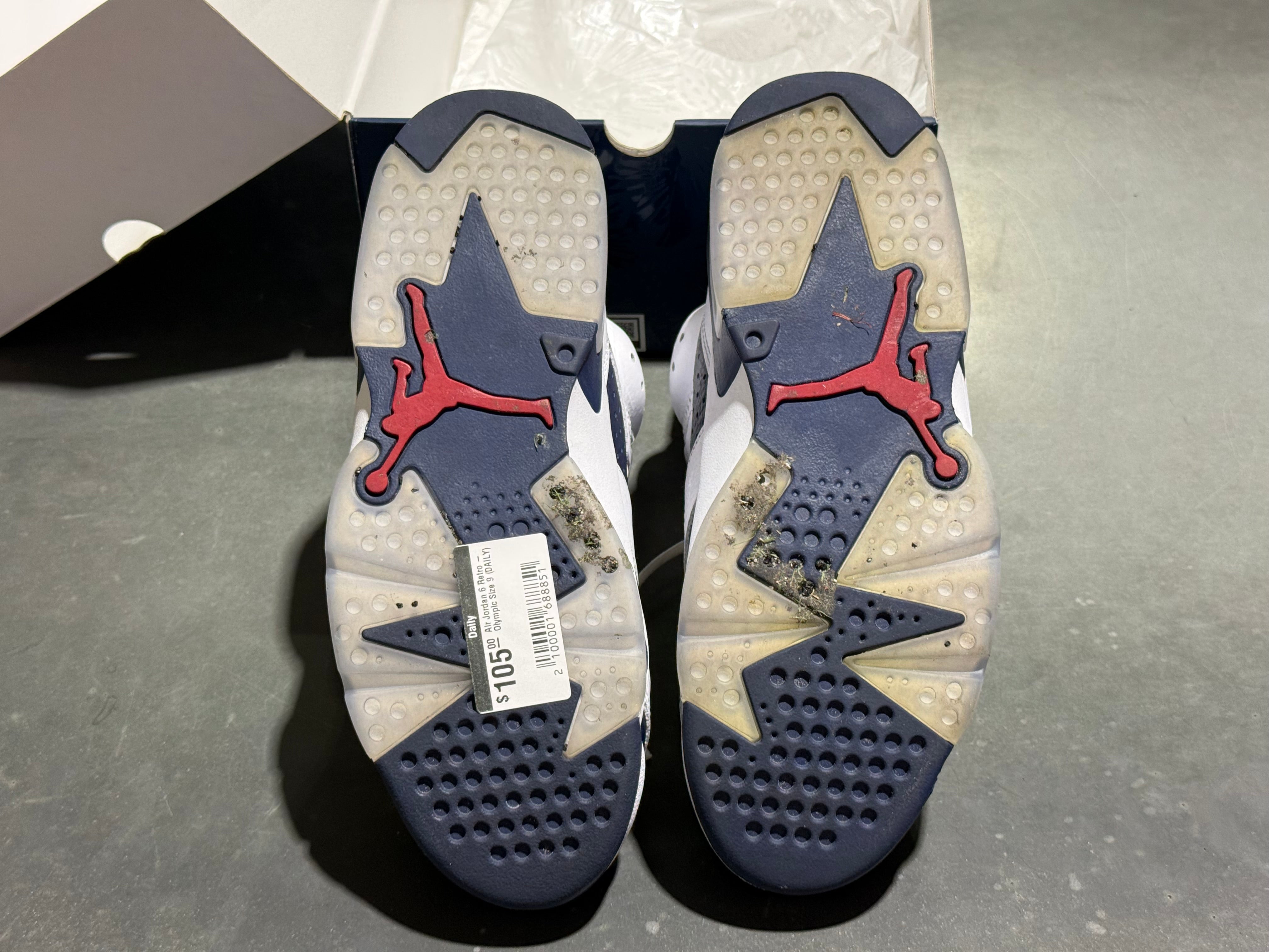 Air Jordan 6 Retro - Olympic Size 9