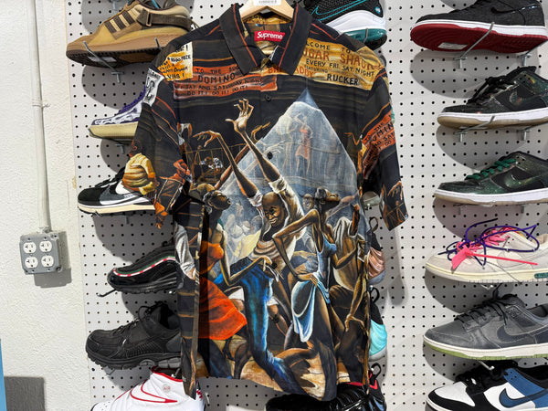 NEW Supreme x Ernie Barnes Rayon Shirt