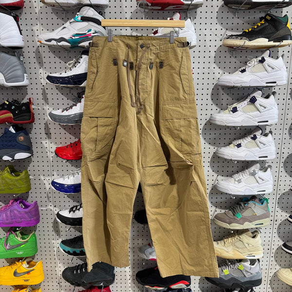 NEW Kapital Jumbo Cargo Pants - Khaki Size 32