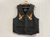 NEW Supreme Eagle Leather Vest - Black Size Medium