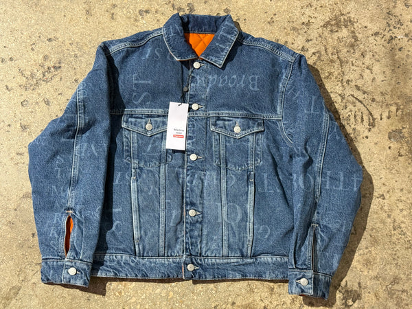 NEW Supreme x Martine Rose Reversible Trucker Jacket Size Small