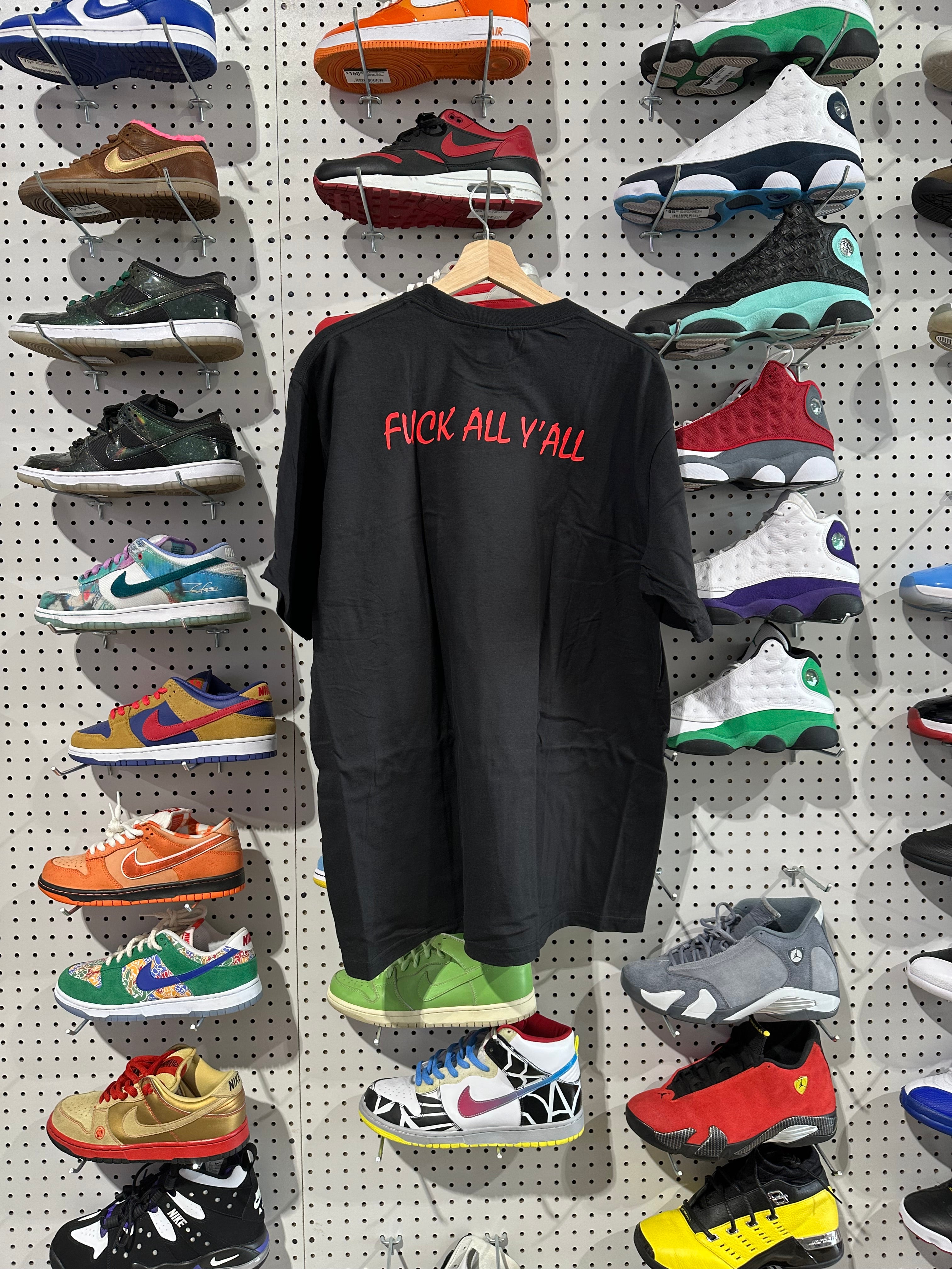 NEW Supreme Split Logo/Predator Tee - Black Size Medium