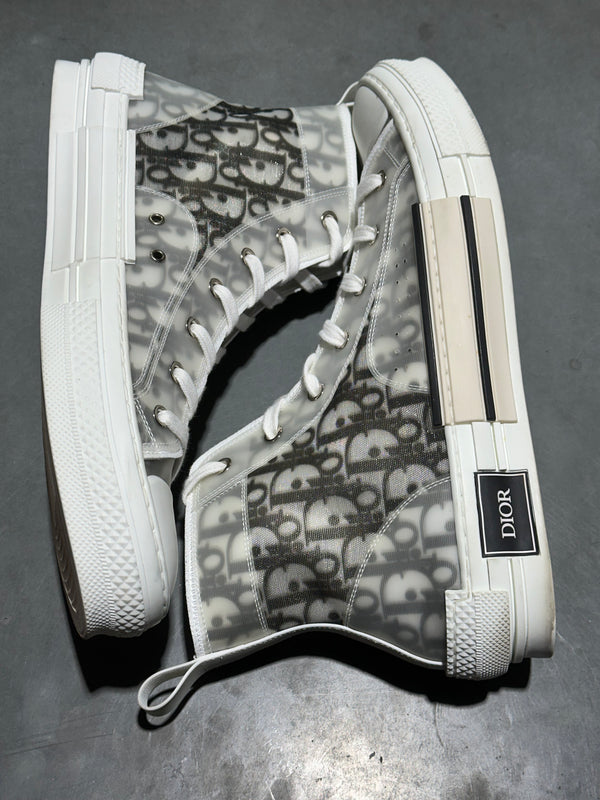 Dior B23 High Top Sneaker - White Size 45 / US 12