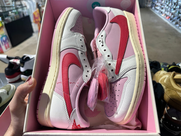 Air Jordan 1 Low OG SP - Travis Scott/Tropical Pink Size 8.5
