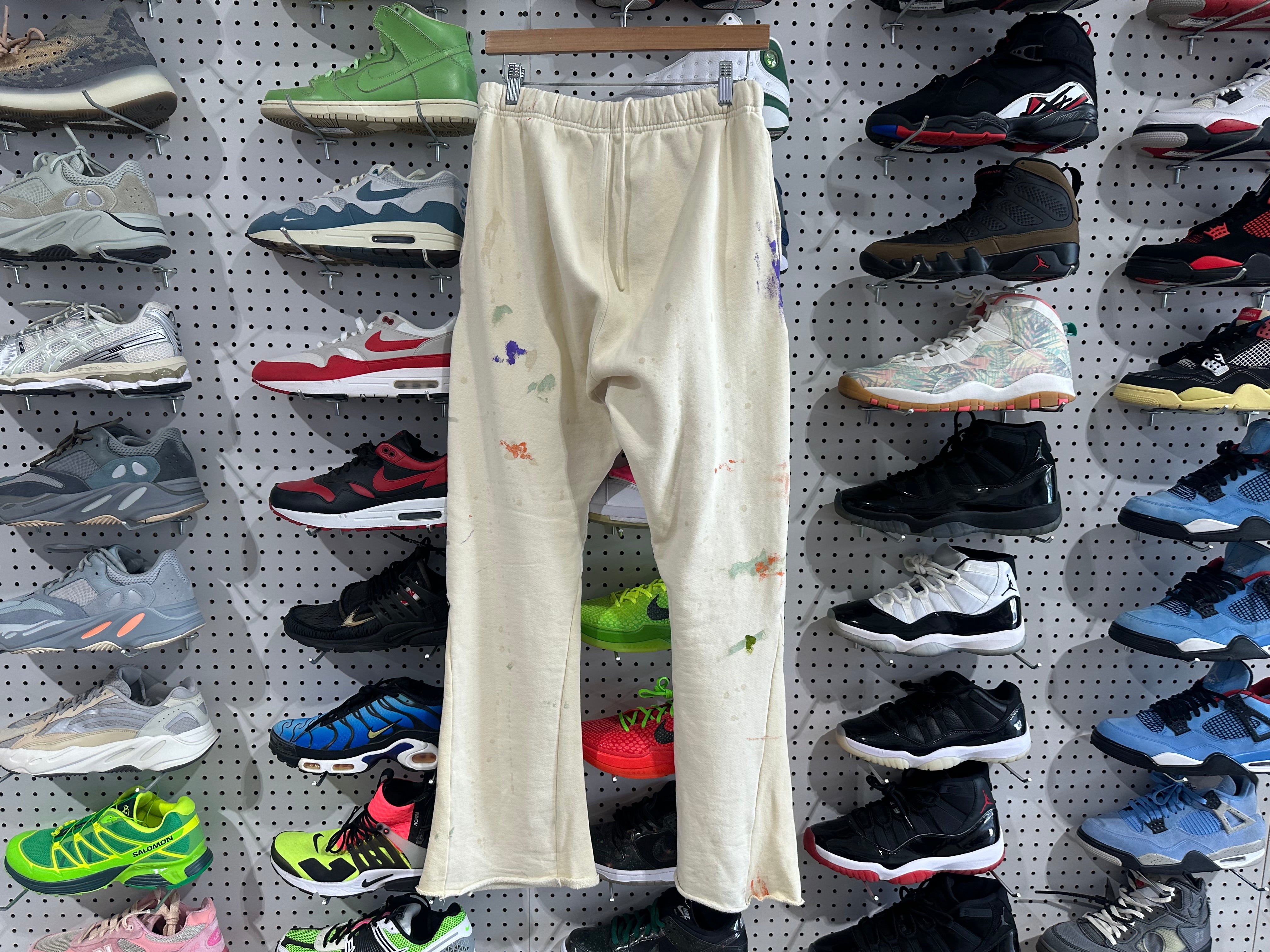 Used Gallery Dept. Flare Sweatpants - Cream	Size Medium
