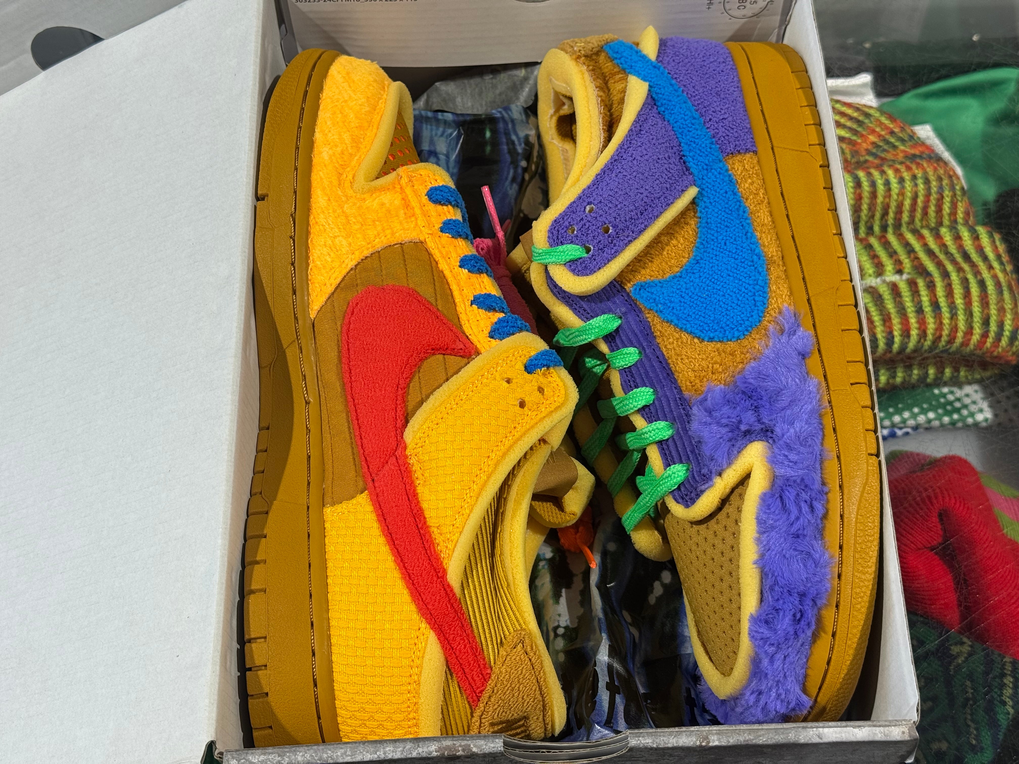 Nike Dunk Low CPFM Swamp Sponge - Psychic Purple Size 11