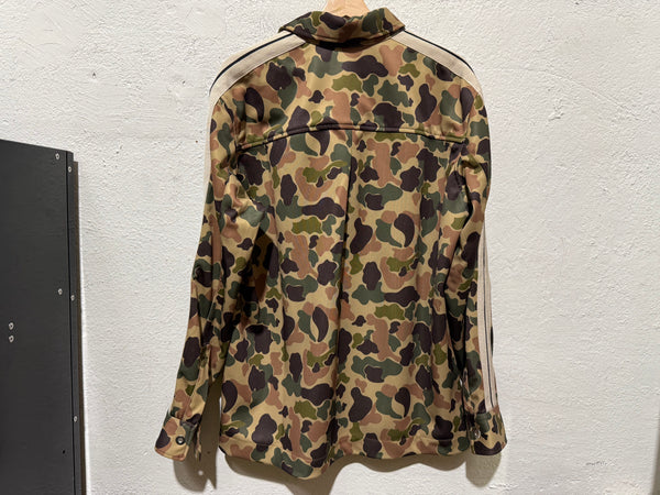 Palm Angels Track Jacket - Duck Camo Size Medium