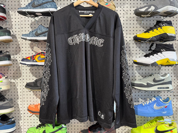 NEW Chrome Hearts Stadium Warm Up Jersey - Black Size XL