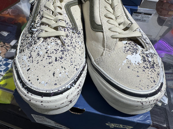 Vans Premium Old Skool 36 Paint Splatter - Turtledove Size 13