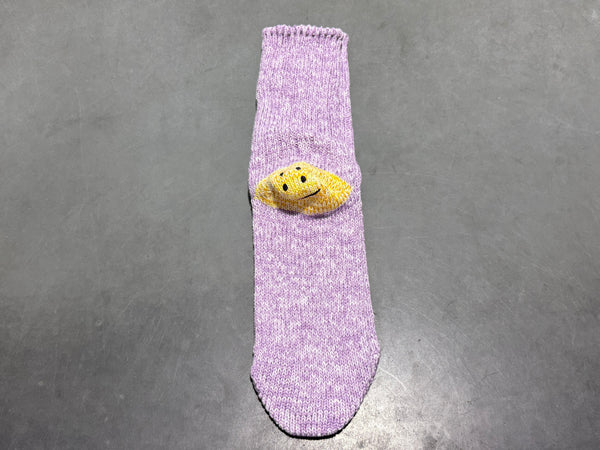 NEW Kapital Smiley Socks - Purple