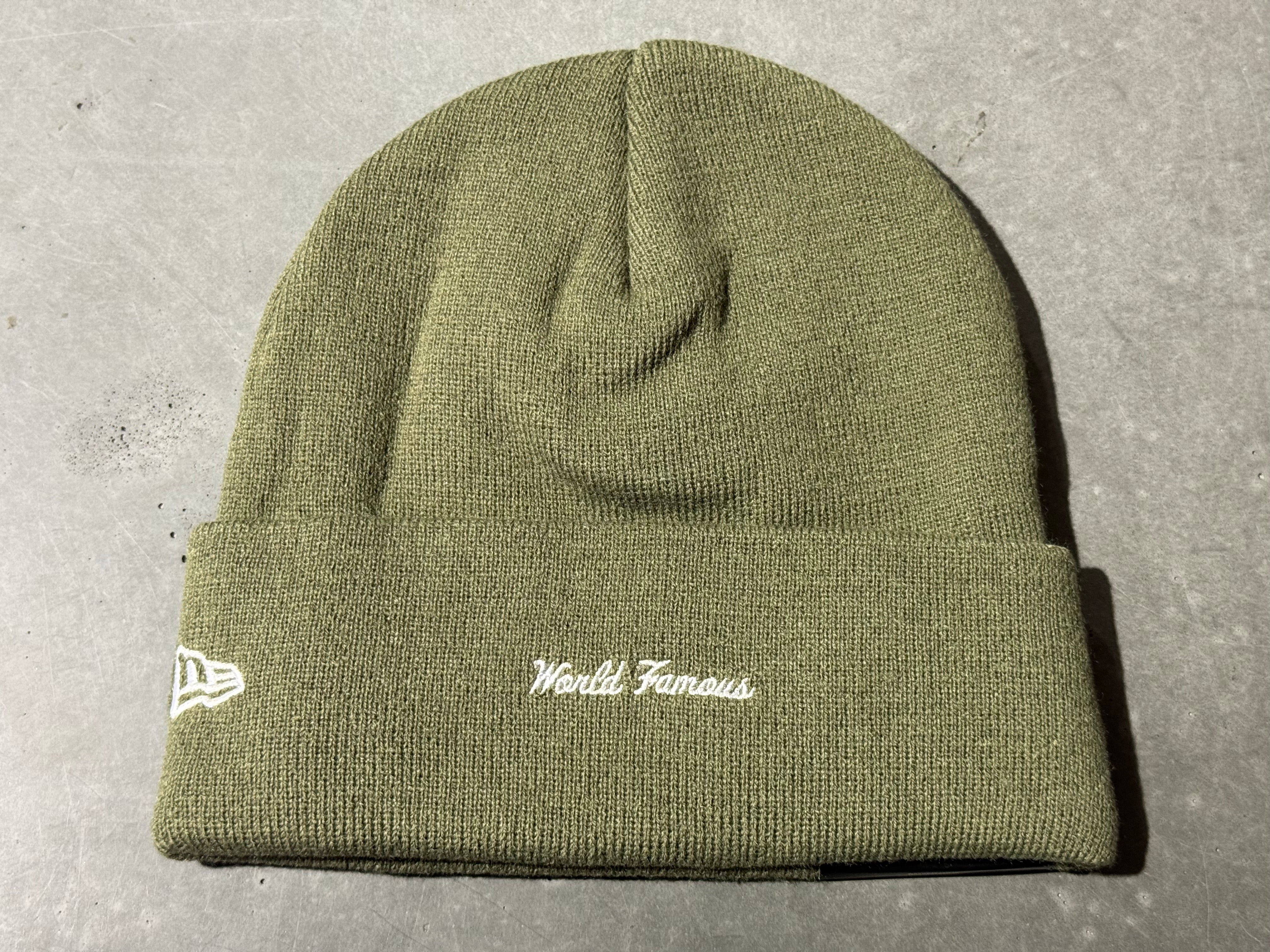 NEW Supreme FW25 Box Logo Beanie - Olive