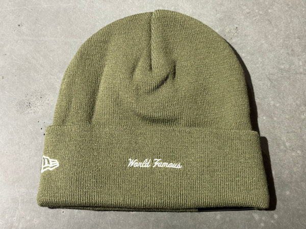 NEW Supreme FW25 Box Logo Beanie - Olive