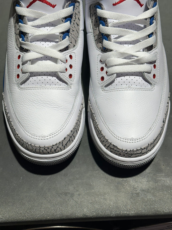 Air Jordan 3 Retro OG - True Blue Size 9