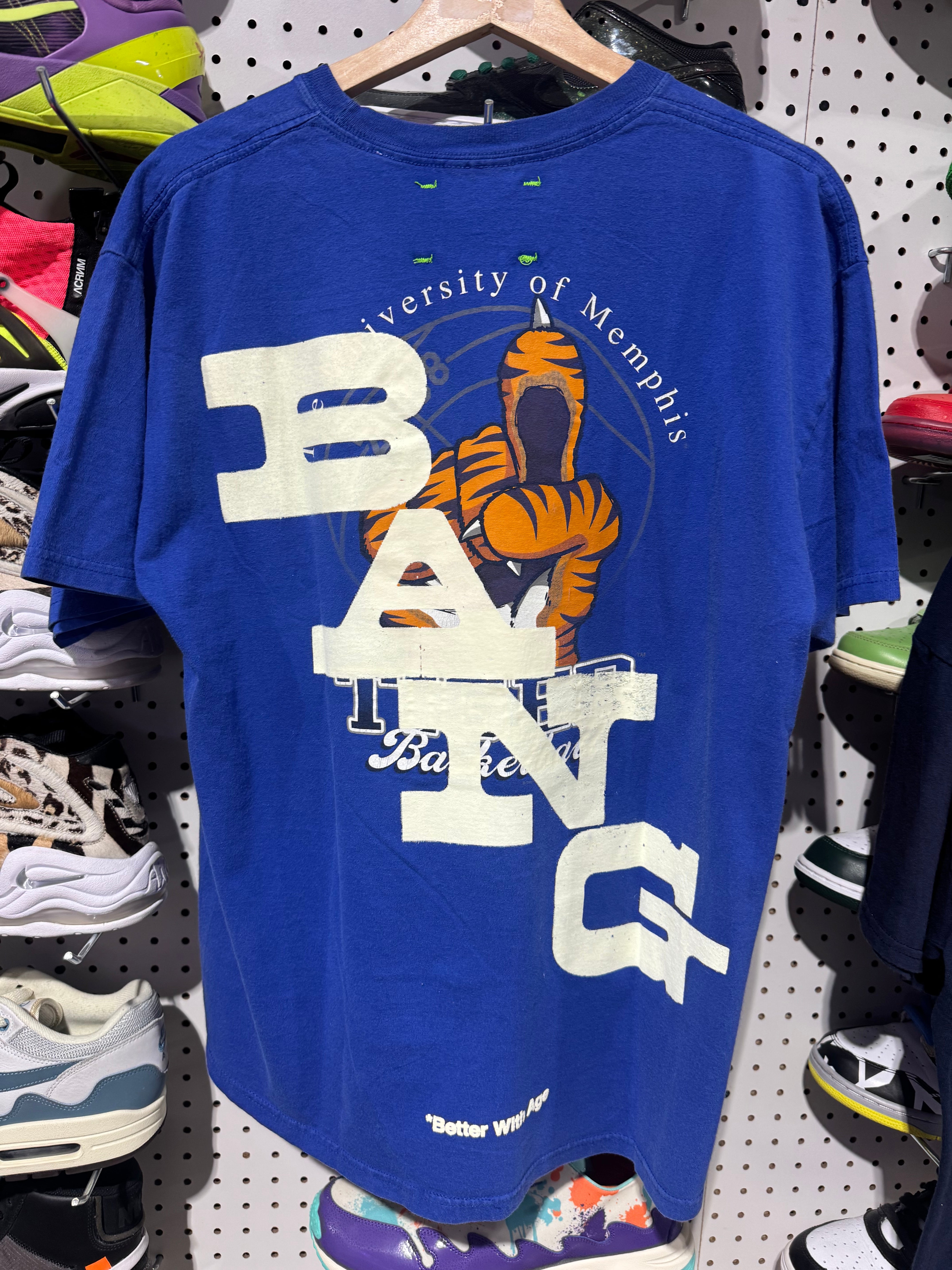 NEW Better With Age Sani Tee - Blue Size Medium