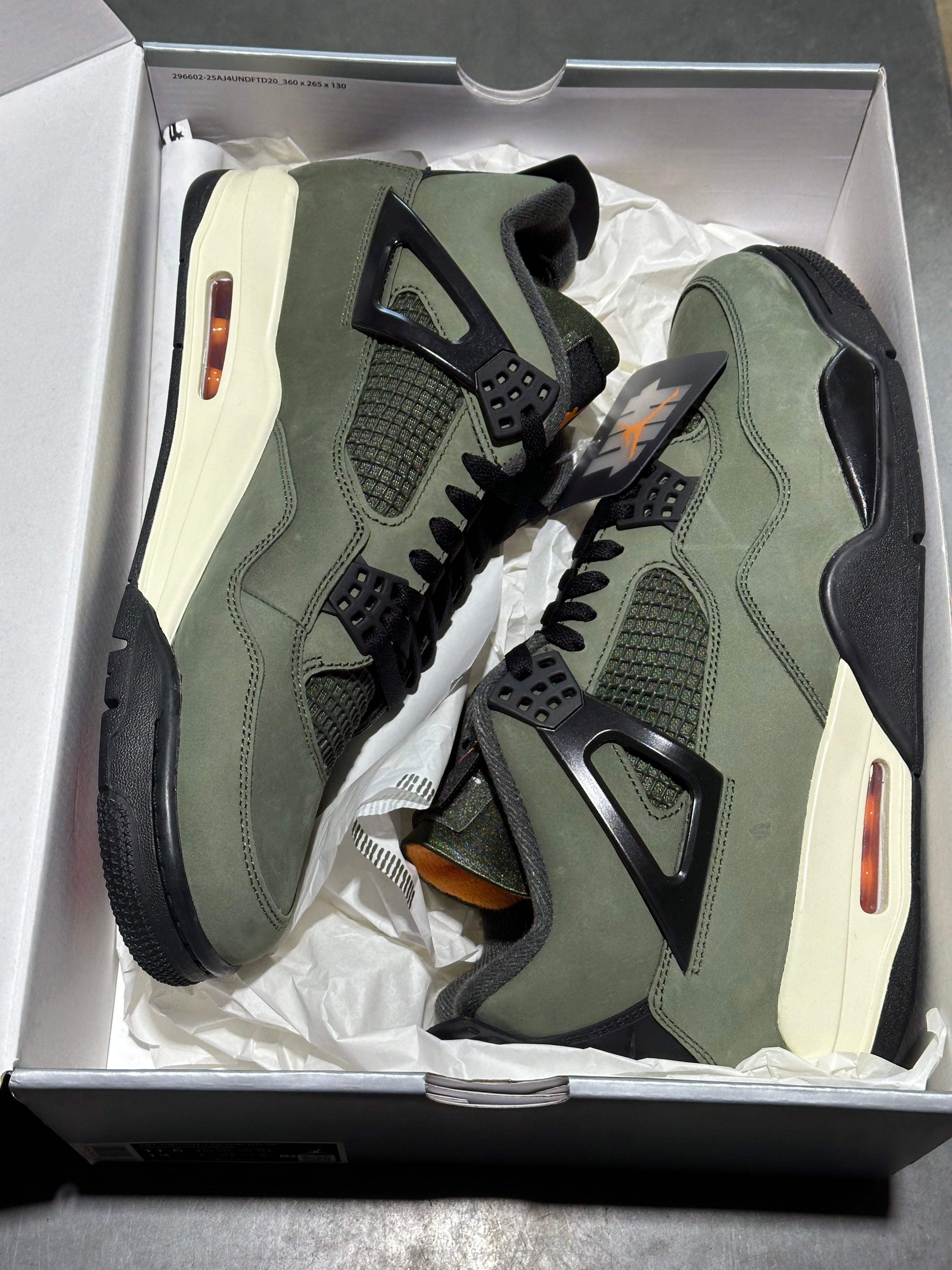 Air Jordan 4 Retro OG SP - Undefeated 2025 Size 11.5
