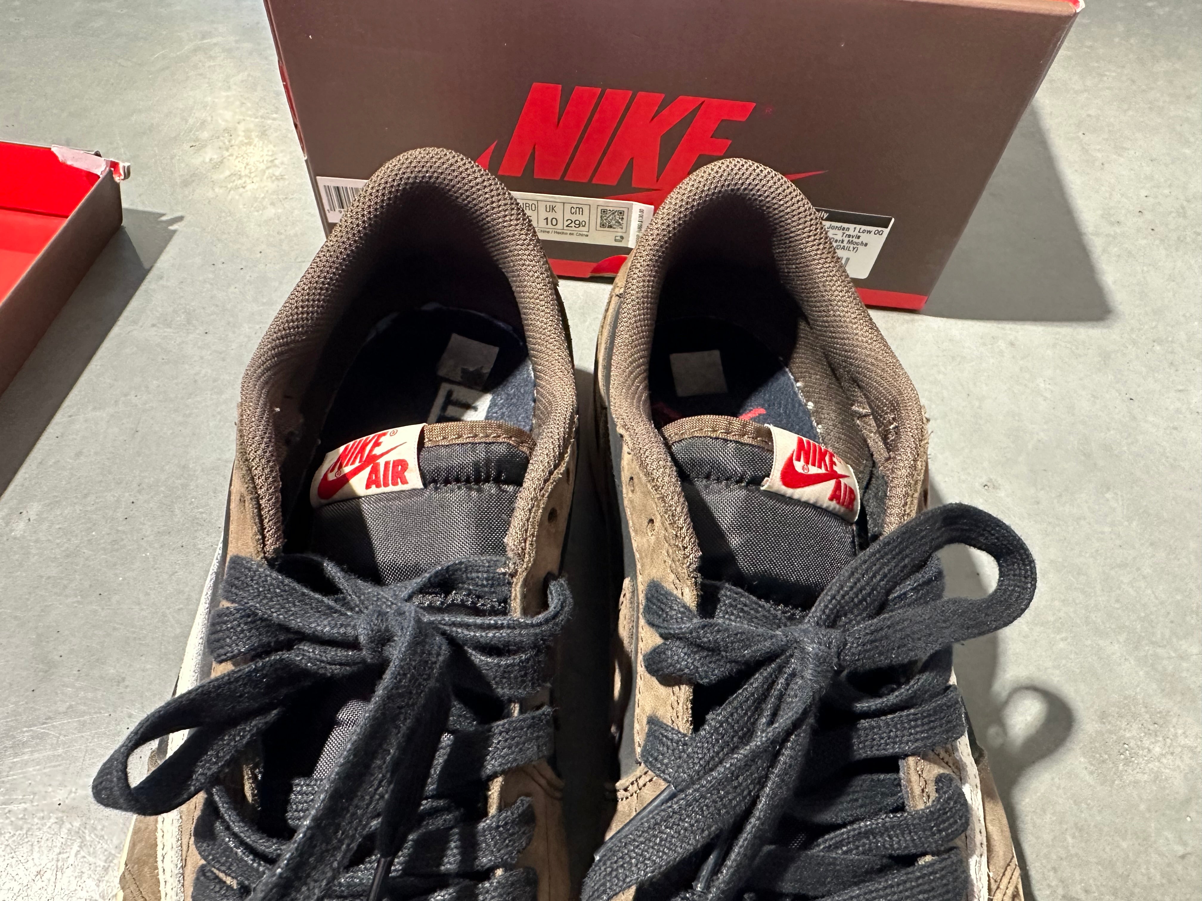 Air Jordan 1 Low OG SP T - Travis Scott/Dark Mocha Size 11