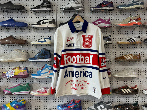 NEW Nike x USMNT x V.A.A. L/S Rugby Top - White Size Small