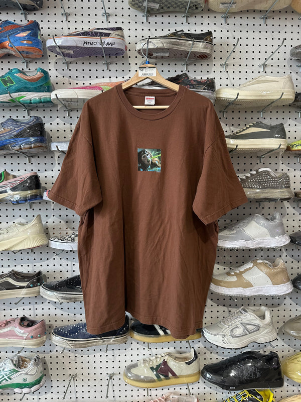 Supreme The Exorcist Puke Tee - Brown Size XXL
