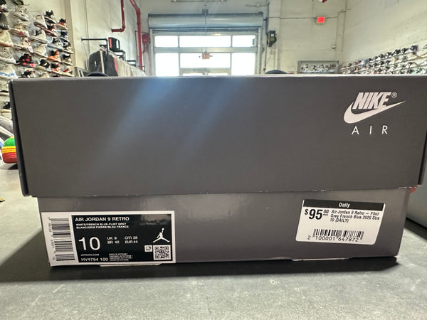 Air Jordan 9 Retro - Flint Grey French Blue 2026 Size 10