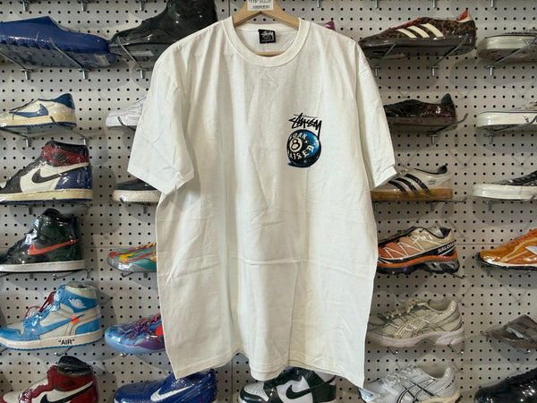 NEW Stussy x Born & Raised Tee - White Size Large