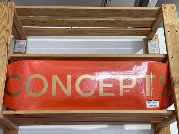 CONCEPTS CNCPTS Orange Lobster Skateboard Deck 8.5