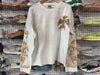 NEW Vale Waffle Top - White Size Small