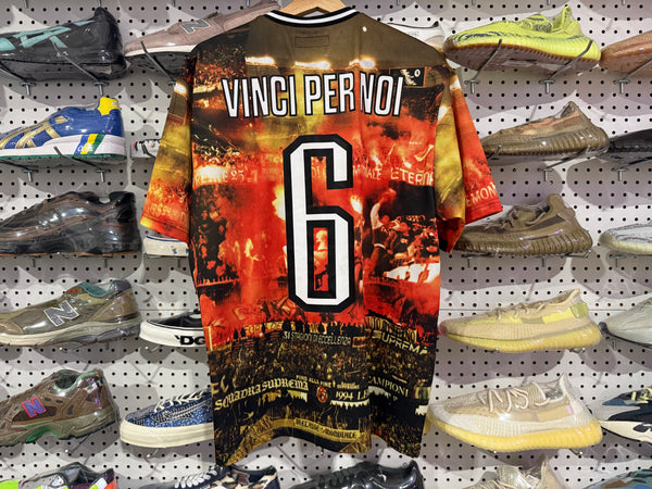 NEW Supreme Vinci Per Noi Soccer Jersey - Multicolor Size Medium