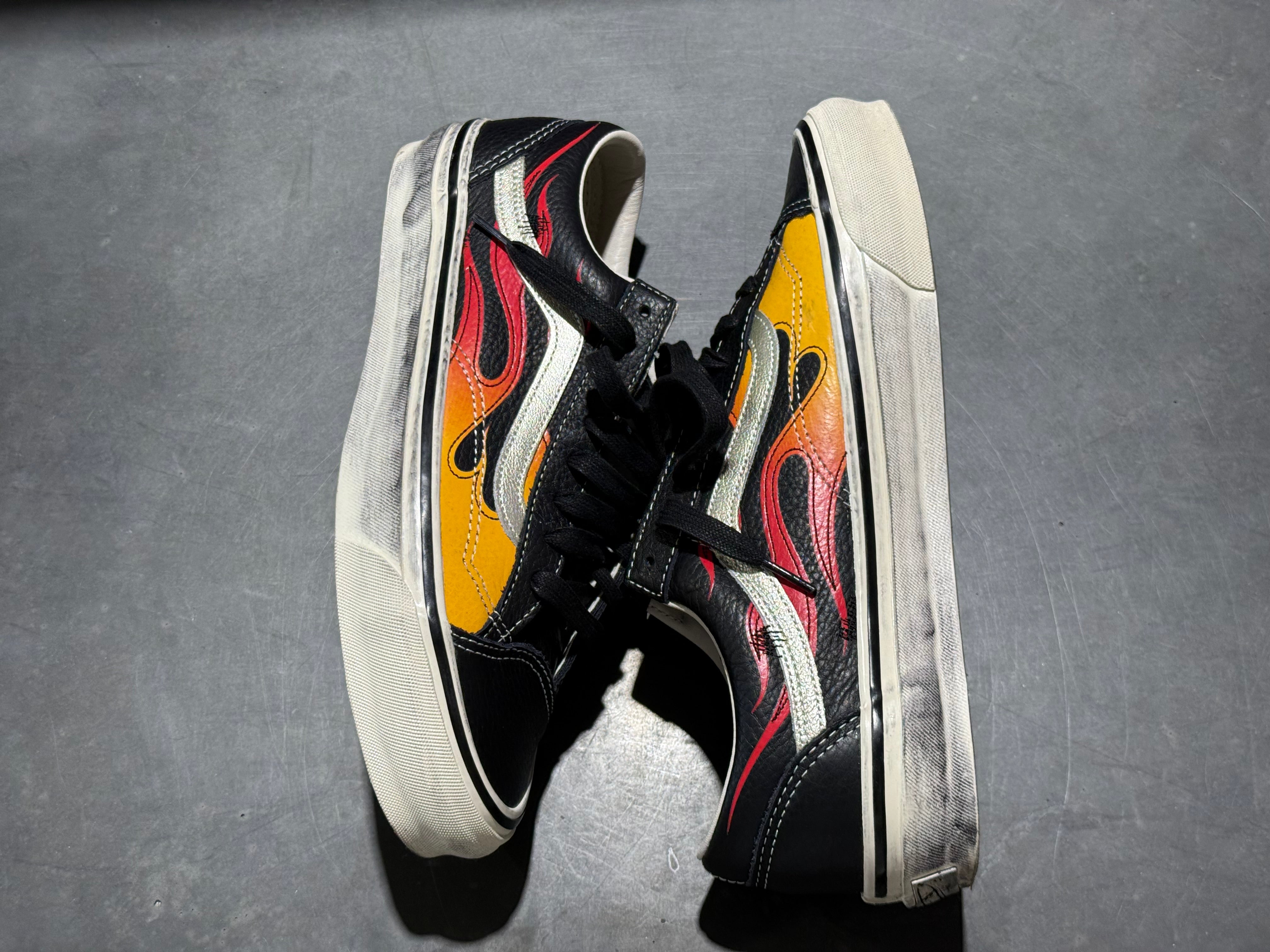 Vans LX Old Skool 36 - Archive Flame Black Size 10