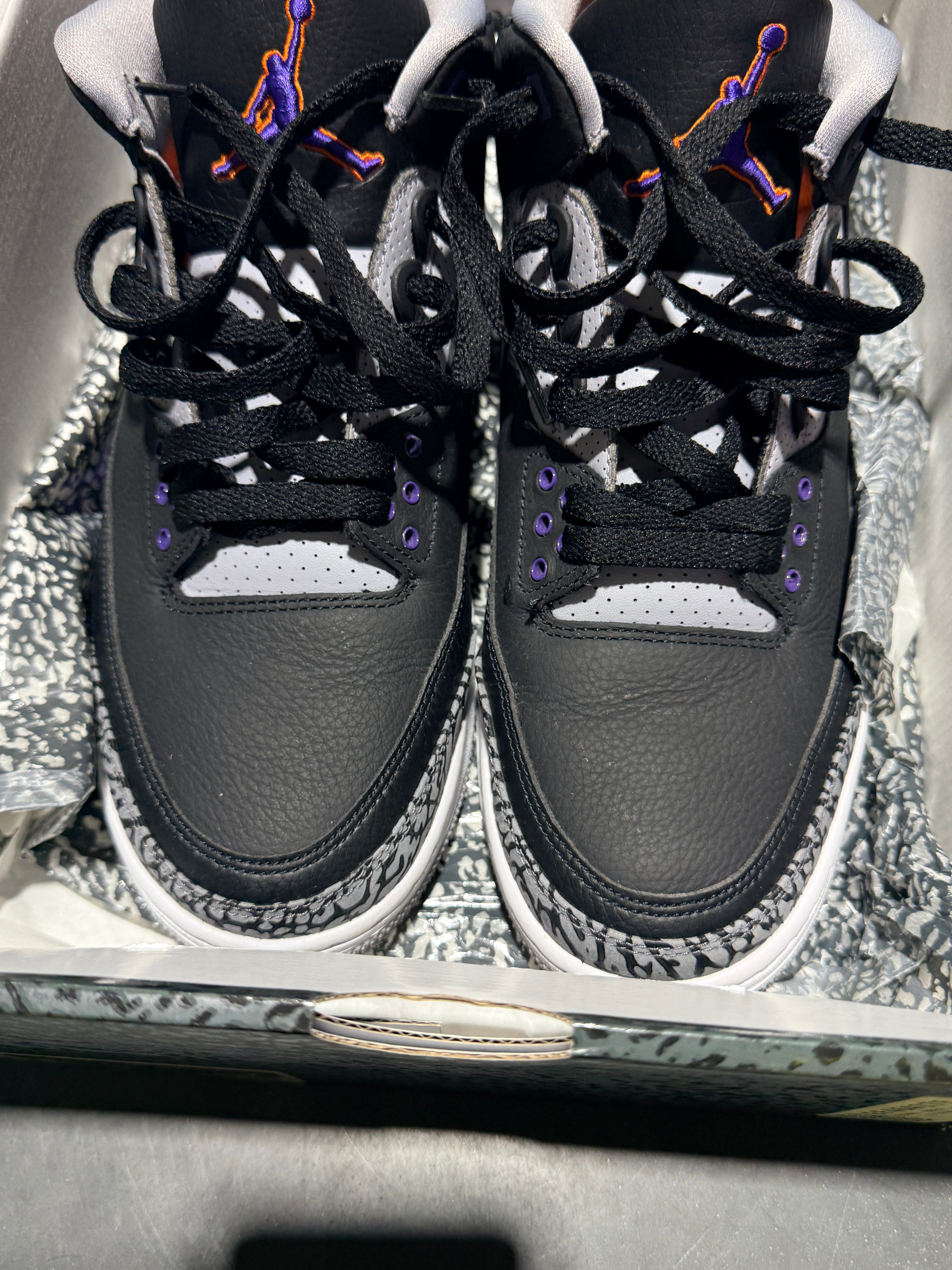 Air Jordan 3 Retro - Court Purple Size 11
