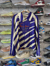 NEW Bode Auto Stripe Jacket - Purple Size XXL