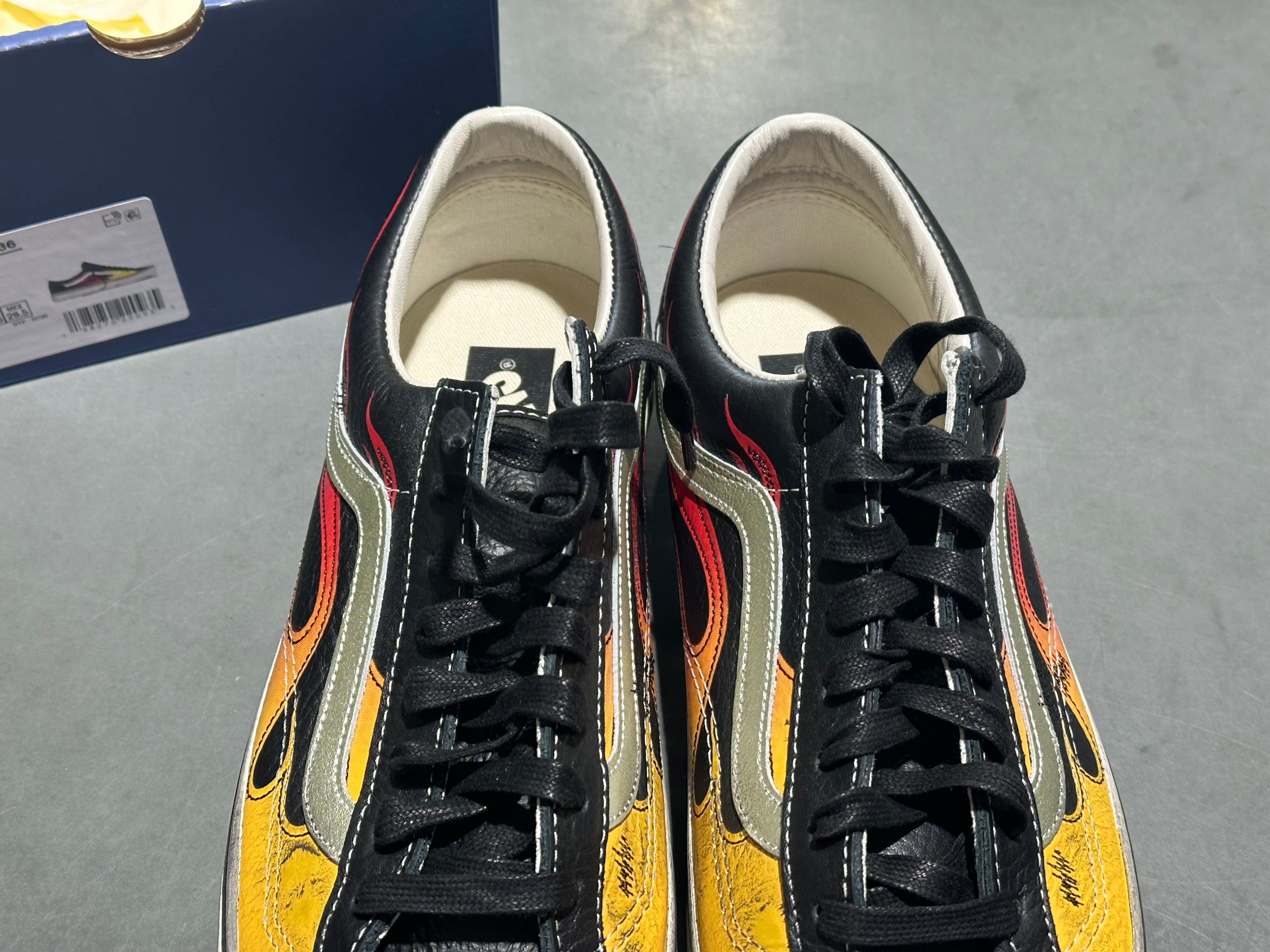 Vans LX Old Skool 36 - Archive Flame Black Size 11.5