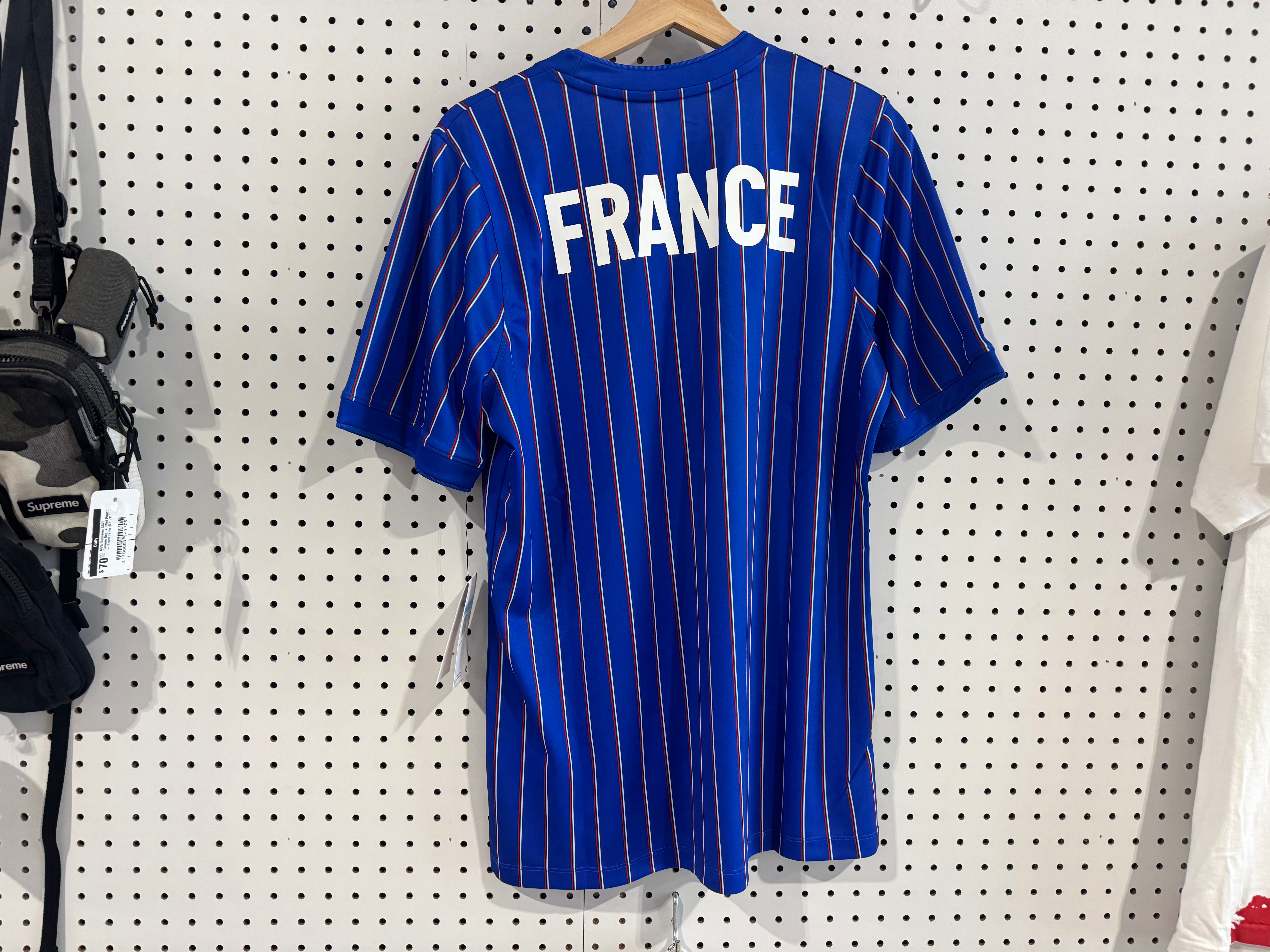 NEW Nike x Jacquemus x France Pre Match Jersey - Blue Size M
