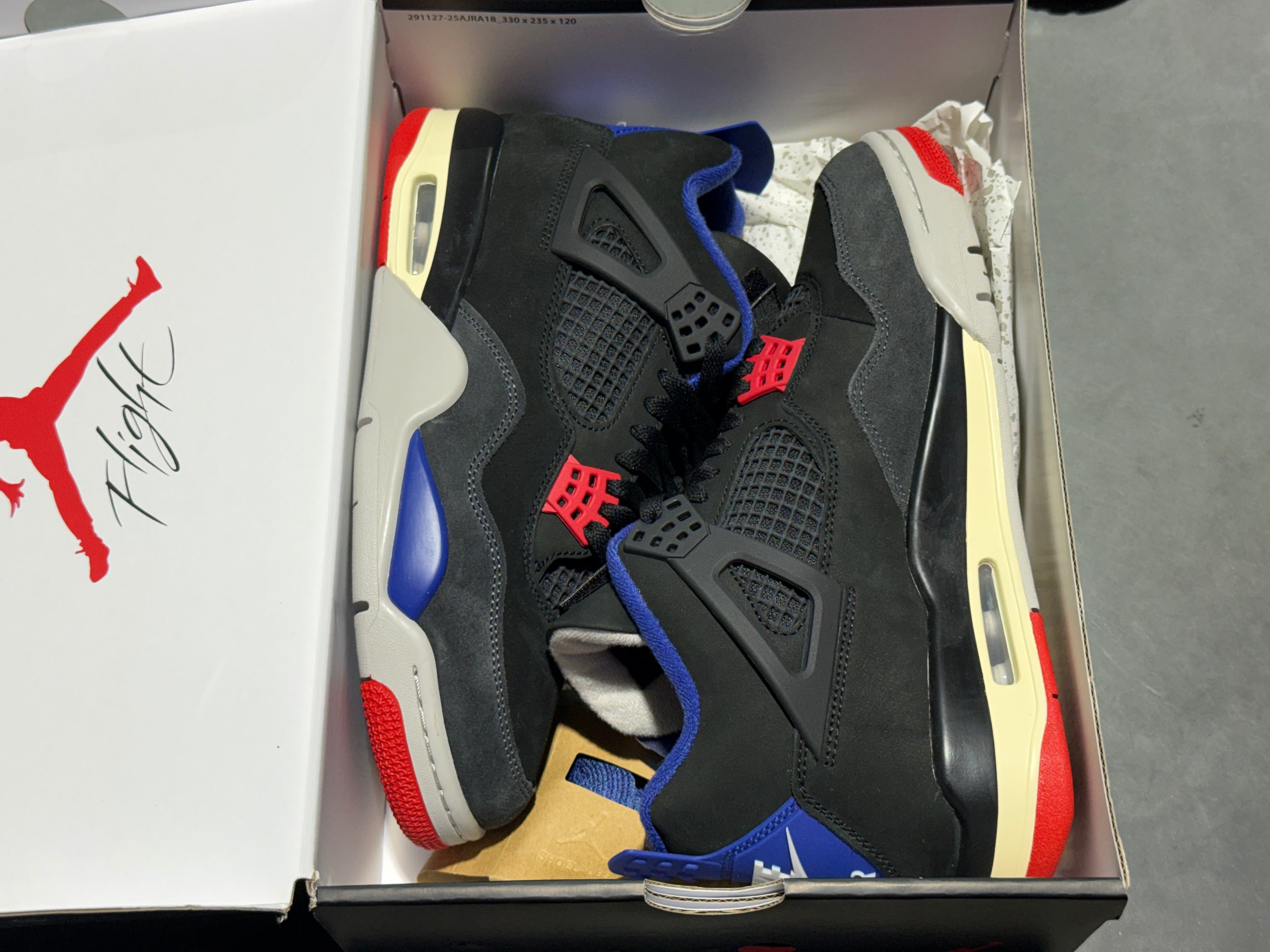 Air Jordan 4 Retro - Rare Air/Gold Letters Size 9